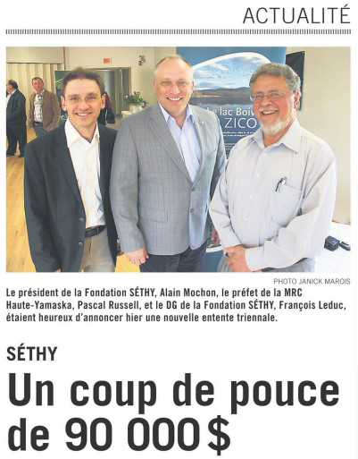 Contribution citoyenne à la conservation en Haute-Yamaska