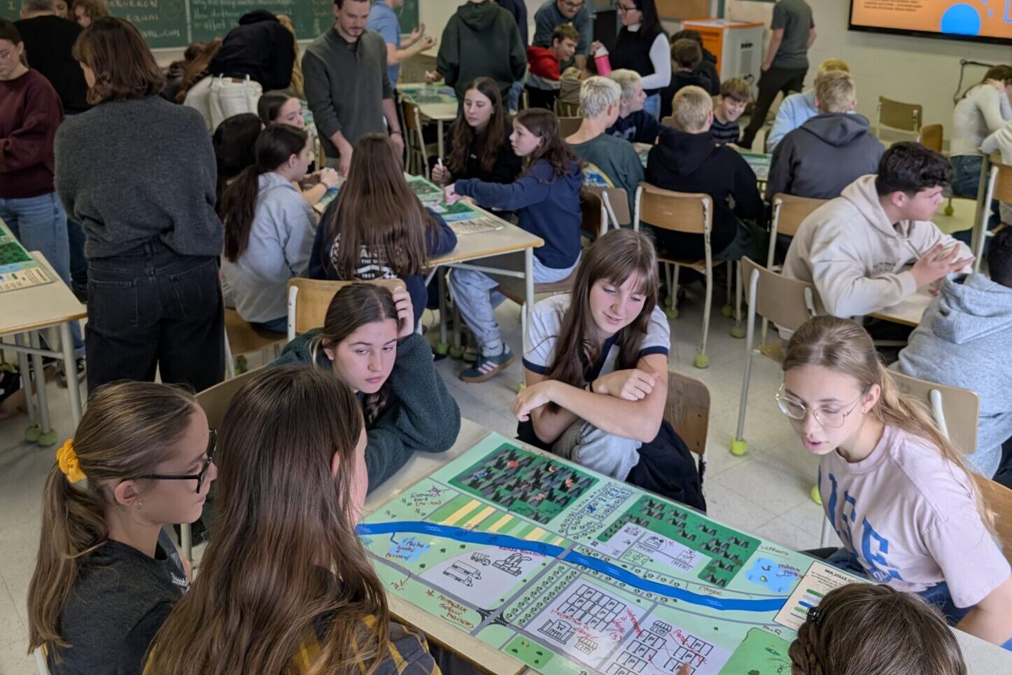 Activité éducative, école l'Envolée - Crédit | Mélanie St-Pierre